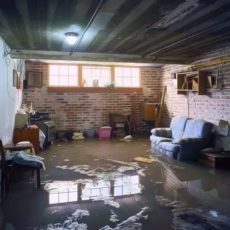 Flooded Basement Cleanup in Bridgeport, OH